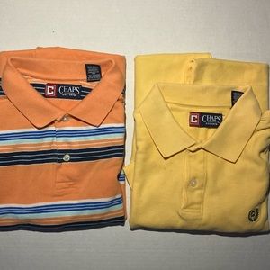 Chaps Polo Shirt Bundle - Size Medium